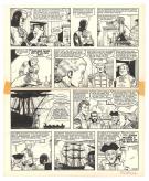Victor Hubinon - Barbe-Rouge, Mort ou vif, Planche originale