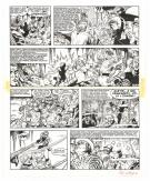 Victor Hubinon - Barbe-Rouge, Mort ou vif, Planche originale