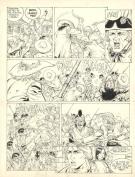 Yves Swolfs - Dampierre, L'Aube noire, Planche originale n&deg;2