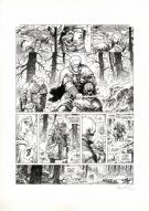 Jo&euml;l Parnotte - Le Ma&icirc;tre d'armes, Planche originale n&deg;55, r