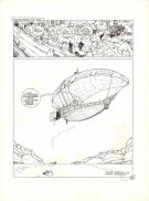 Claire Wendling - Les Lumi&egrave;res de l'Amalou, Th&eacute;o, Planche or