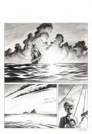 Riff Reb's - Hommes &agrave; la mer, Planche originale "Un sourire"