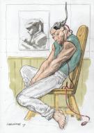 Tanino Liberatore - RanXerox, Illustration originale parue d