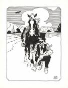 Ralph Meyer - Undertaker, Illustration originale in&eacute;dite