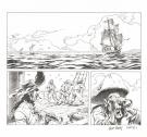 Riff Reb's - Kernok le pirate, Chapitre VI, demi-planche ori