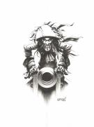 Riff Reb's - Kernok le pirate, Illustration originale pour l