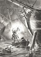 Riff Reb's - Kernok le pirate, Illustration originale pour u