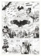 Ralph Meyer - Undertaker, L'Indien blanc, Planche originale 