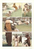 Christian Rossi - Comanche Trail, Planche originale n&deg; 05, r