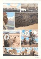 Christian Rossi - Comanche Trail, Planche originale n&deg; 44