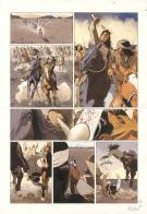 Christian Rossi - Comanche Trail, Planche originale n&deg; 77
