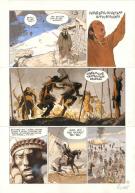Christian Rossi - Comanche Trail, Planche originale n&deg; 94