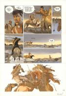 Christian Rossi - Comanche Trail, Planche originale n&deg; 108