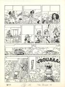 Bob De Moor - Barelli, Le Seigneur de Gonobutz, Planche orig