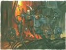 Adrian Smith - Rackham, AT-43 combat, illustration originale