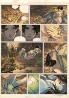 Laurent Vicomte - Sasmira, L'Appel, Bleu de mise en couleur 