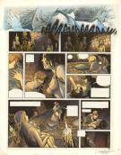 Laurent Vicomte - Sasmira, L'Appel, Bleu de mise en couleur 