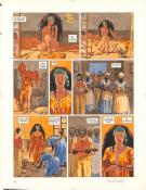 Ana Miralles - Djinn, Africa, Planche originale n°32 accompa