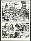 William Vance - Bruce J. Hawker, Press gang, Planche origina