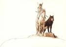 Christian Rossi - Le C?ur des Amazones, Couverture originale