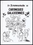 Gos / Walt - Le scrameustache, Chroniques galaxiennes, Couve