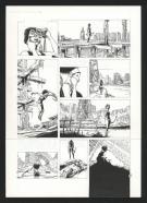 Olivier Vatine - Niourk, La Ville, Planche originale 42. Rus