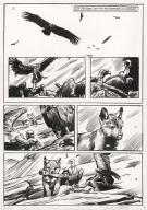 Jean-Marc Rochette - Le Loup, Planche originale n°9 accompag