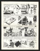 Tibet - Ric Hochet, Requiem pour une Idole, Planche original