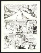 Ralph Meyer - Asgard, Le Serpent-Monde, Planche originale n&deg;