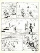 Grzegorz Rosinski - Thorgal, Alinoë, Planche originale n°41