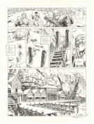 Ralph Meyer - Asgard, Le Serpent-Monde, Planche originale n&deg;