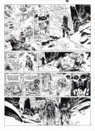 Ralph Meyer - Undertaker, L'Indien blanc, Planche originale 