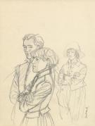 Andr&eacute; Juillard - Les 7 Vies de l'&Eacute;pervier, Illustration orig