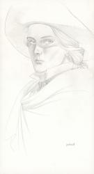 Andr&eacute; Juillard - Plume aux Vents, Illustration originale, re