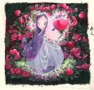 Line Paquet - "Accroche-coeur, rose de toi est mon coeur". I