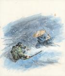 George Pratt - Wolverine Netsuke, Illustration originale