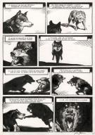 Jean-Marc Rochette - Le Loup, Planche originale n° 43 accomp