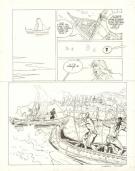 Corentin Rouge - Thorgal Saga, Wendigo, Planche originale n°