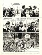 Steve Cuzor - Le combat d'Henry Fleming, Planche originale n