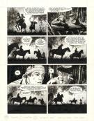 Steve Cuzor - Le combat d'Henry Fleming, Planche originale n