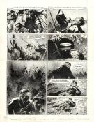 Steve Cuzor - Le combat d'Henry Fleming, Planche originale n