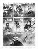 Steve Cuzor - Le combat d'Henry Fleming, Planche originale n