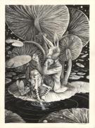 Daria Schmitt - Le problème des nénuphars, Illustration orig