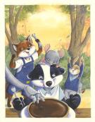 Julie Mellan - Les Géniales inventions de Léonard le renard,