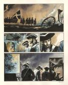 Bernard Vrancken - Nouvelle France, Chapitre I, planche orig