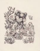 Stan Manoukian - Bêtes à faire peur, Illustration originale,