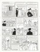 Andr&eacute; Juillard - Blake et Mortimer, Sign&eacute; Olrik, Planche ori