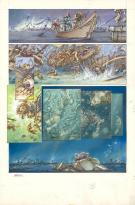 Thierry S&eacute;gur - Le Roi des m&eacute;duses, Planche originale n&deg;29