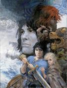 Grzegorz Rosinski - Thorgal, Couverture du roman L'Enfant de