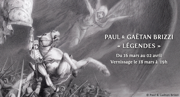 Exposition Lgendes de Paul et Gatan Brizzi, du 16 mars au 02 avril 2016